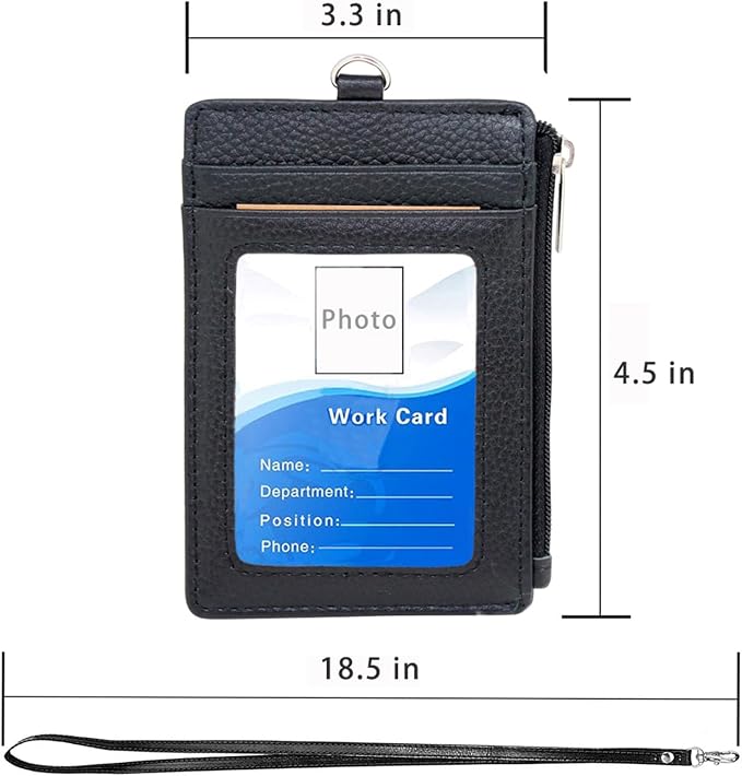 Badge Holder with Zipper - Image 6