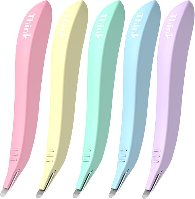 ThinkLearn Magnetic Staple Remover 5 Pack, Pen-Shaped Staple Puller | Quick and by THINKLEARN