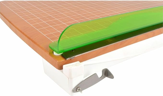 Westcott 16874 ‎15-Inch CarboTitanium Wood Base Guillotine Paper Cutter - Image 6