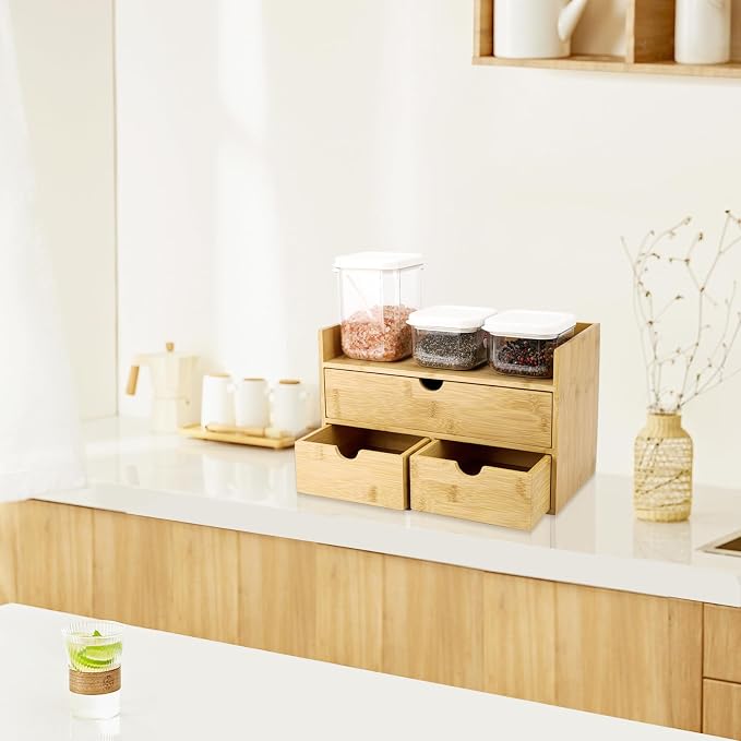 Charmewooden Bamboo Desk Organizer - Image 5