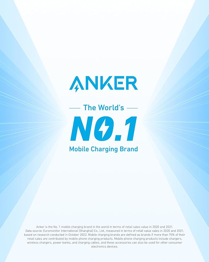 Anker Power Strip with 2100J Surge Protector, Outlet Extender, 10ft Extension - Image 3
