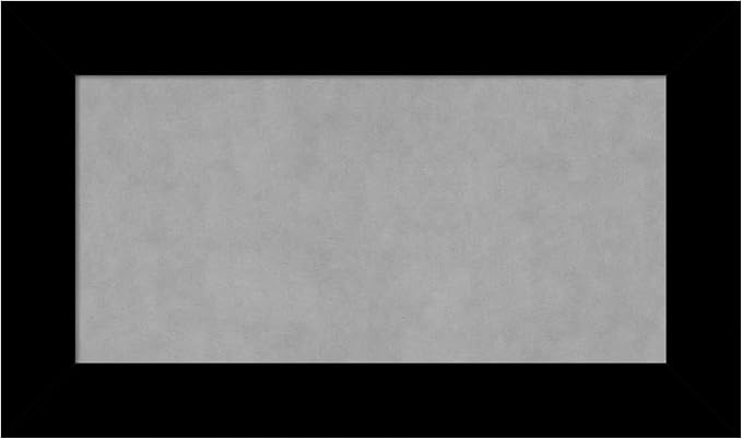 Amanti Art Black Framed Magnetic Board 17x29 Small Vision Board by AmantiArt