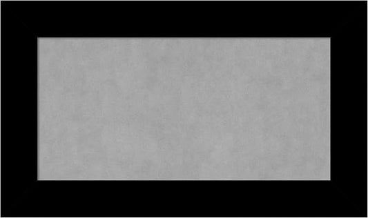 Amanti Art Black Framed Magnetic Board 17x29 Small Vision Board by AmantiArt