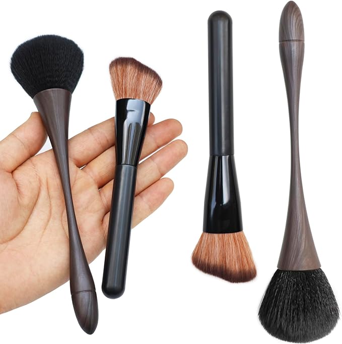 2 Pcs Exquisite Dusting Brush, Small Detailing Brushes, Soft Microfiber Brush by HDongany