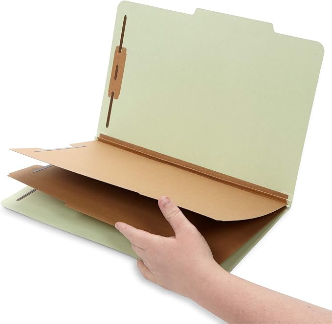 10 Legal Size Classification Folders - Image 4