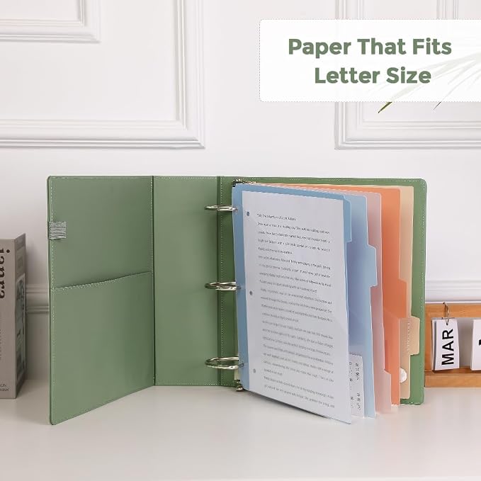 SKYDUE 3 Ring Binder 3 Inch D Ringr - Image 4
