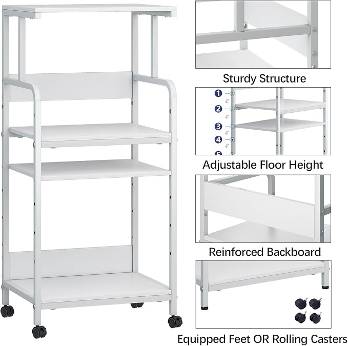 Arbuxzuy 4-Tier Printer Stand - Image 2
