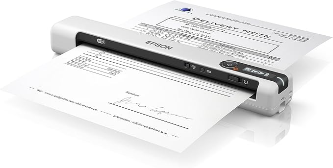 Epson DS-80W Wireless Portable Sheet-fed Document Scanner for PC and Mac-DeskLoop Office