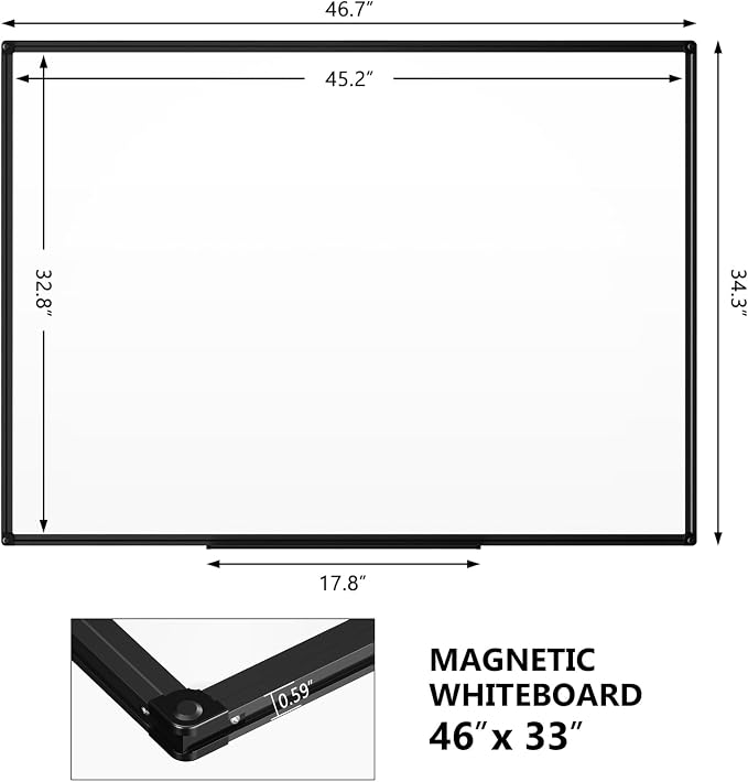 Magnetic Dry Erase Whiteboard - Image 3