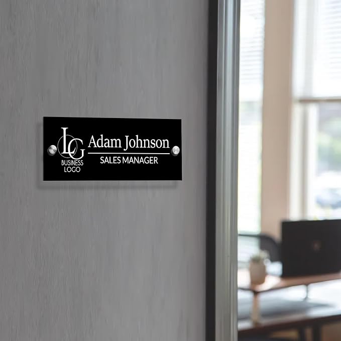 Custom Name Plates for Doors Personalized Wall Name Signs Office Workspace - Image 6