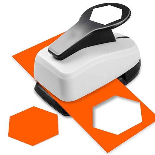 Hexagon Paper Punch, HexagonPunches by HKKYOArtsCrafts