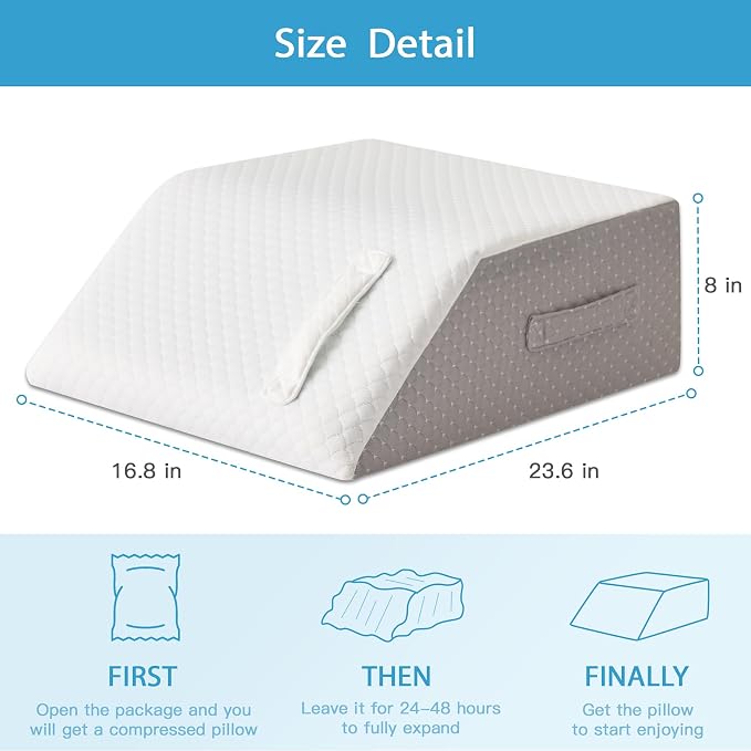 MEGCXIT Leg Pillow Elevation Blood Circulation, Leg Wedge - Image 2