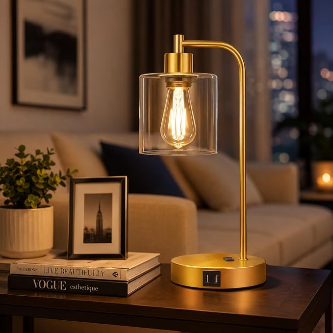 Industrial Touch Control Table Lamps Set of 2 - Image 7