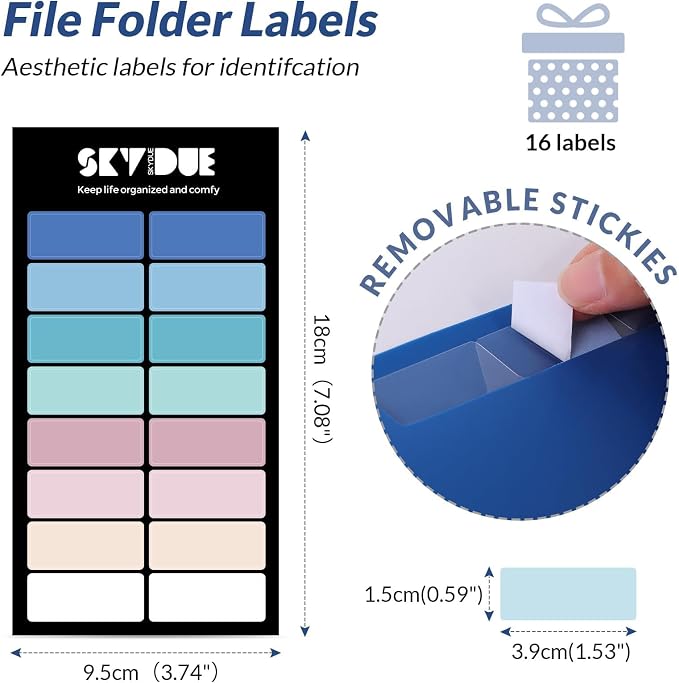 SKYDUE Accordion File Organizer, Expanding File Folder - Image 4