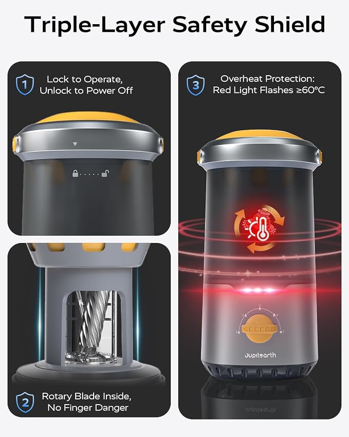 JUPITEARTH Electric Pencil Sharpener - Image 7