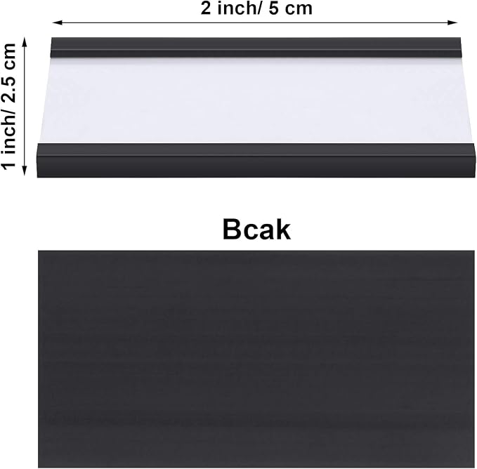 Outus 30 Pack Magnetic Label Holders 1 x 2 Inch - Image 6