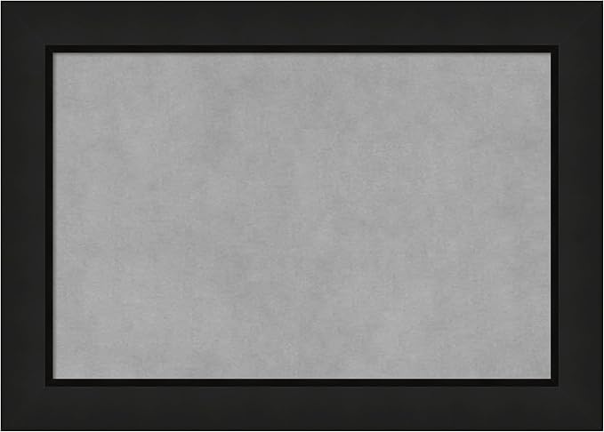 Amanti Art Black Framed Magnetic Board 15x21 Small Vision Board by AmantiArt