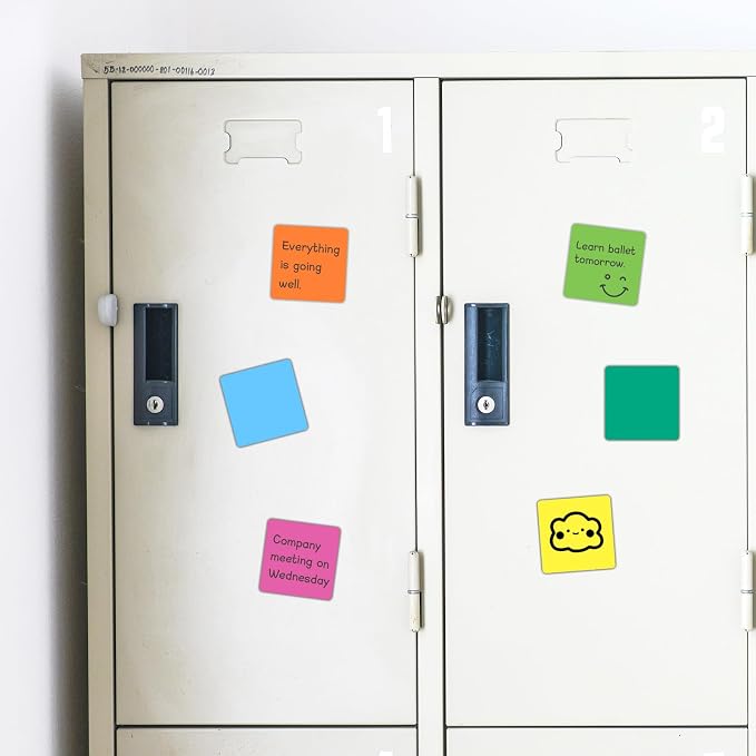 18 Packs, Magnets Labels, Widely Use to Post Notes - Image 9