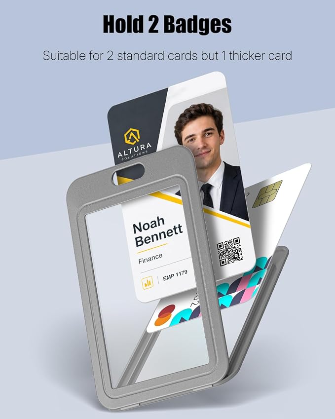 Uniclife 3 Pack ID Badge Holder - Image 3