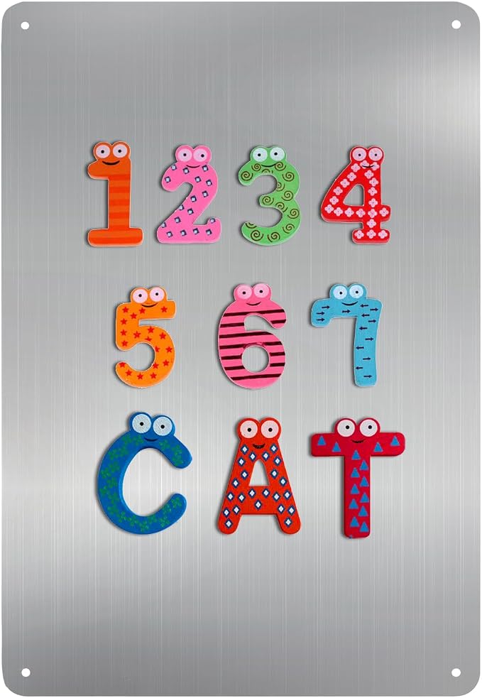 Bekith 2 Pack Stainless Steel Magnetic Board, 17.1" x 11.8" Magnet Bulletin - Image 4