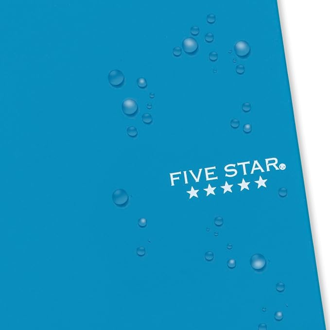 Five Star Spiral Notebook, 2 Subject, College Ruled, 9 1/2" x 6" 80 Sheets - Image 4