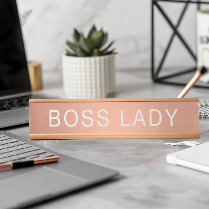 Boss Lady Desk Signs Boss Gifts - Image 6