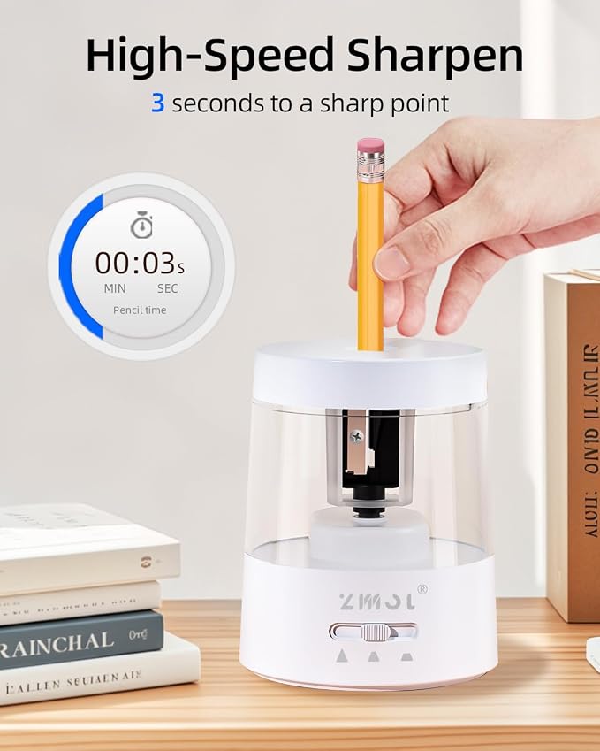 ZMOL Electric Pencil Sharpener - Image 5
