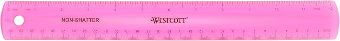 Westcott Shatterproof Ruler by Westcott