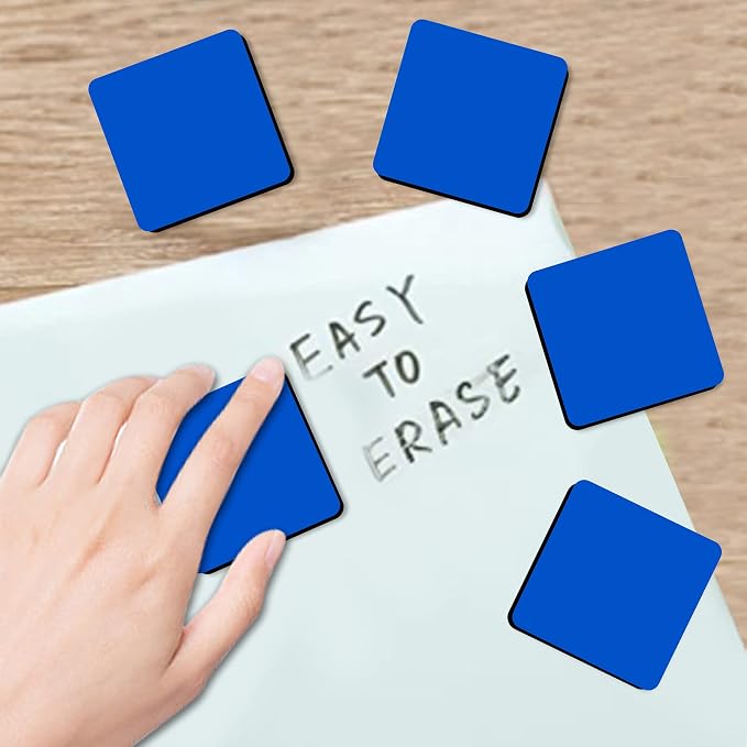Dry Erase Eraser, 48 Pack Mini Magnetic Whiteboard Erasers - Image 3