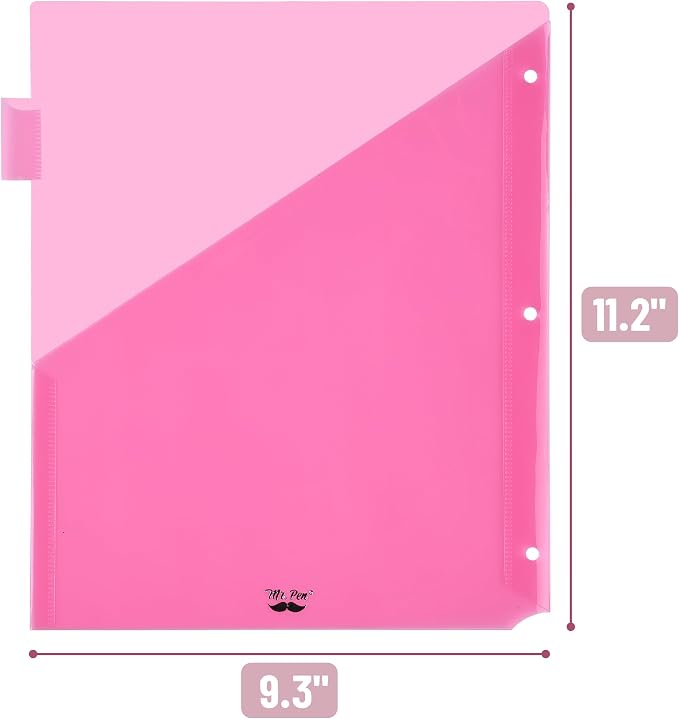 Mr. Pen- Binder Dividers with Pockets and Tabs, 16 Pack | Violet Fade, 3 Ring - Image 5