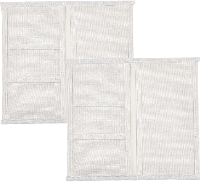 CRASPIRE 2Pcs Travelers Notebook Pocket Oxford Fabric Standard Passport Size by CRASPIRE