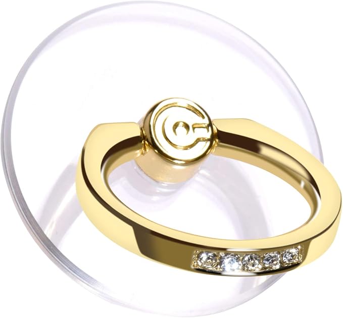 Transparent Phone Ring Holder Grip by EI+Sonador