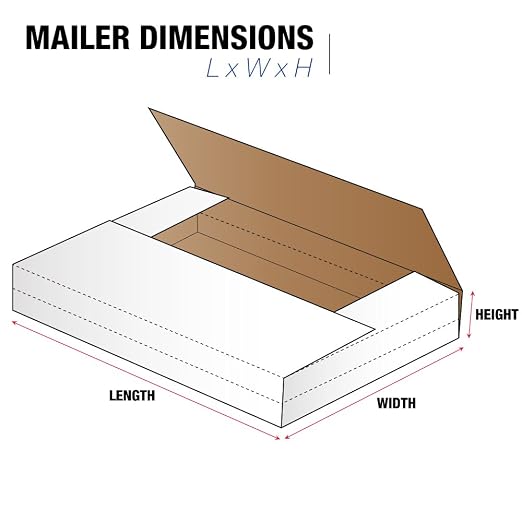 Tape Logic TLMIBMROS Easy-Fold Mailers - Image 2