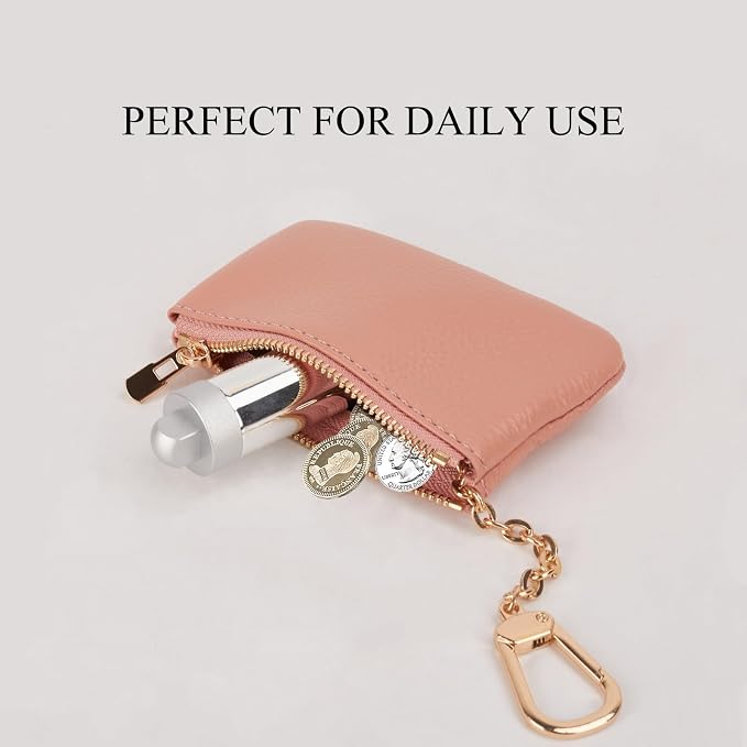 Full Grain Leather Coin Purse - Image 5