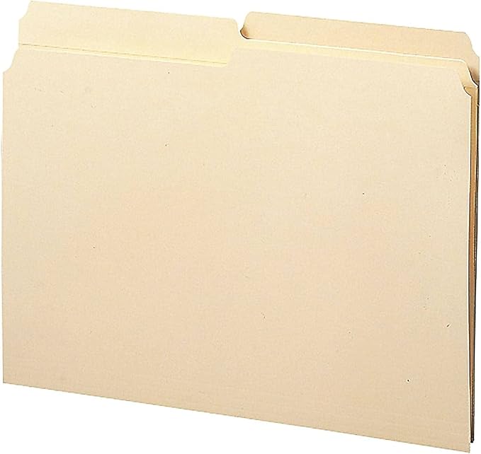 Smead File Folder, Reinforced 1/2-Cut Tab, Letter Size, 100 per Box - Image 3