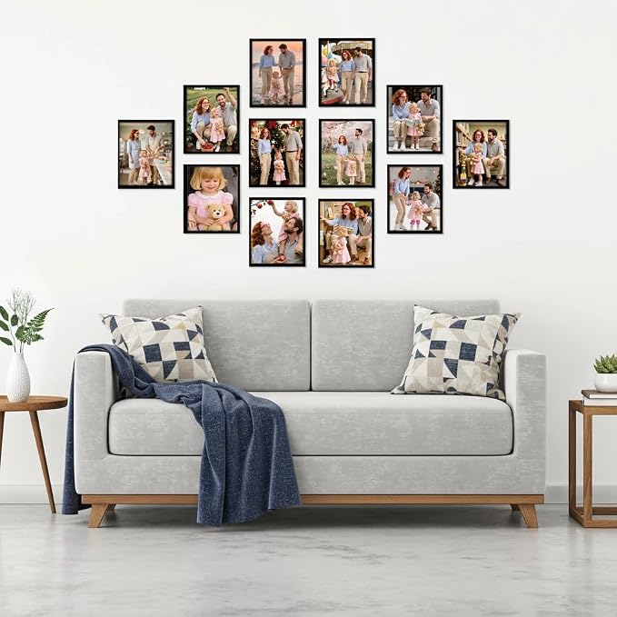 Giftgarden Black 8x10 Picture Frame Bulk, 12 Pack - Image 4