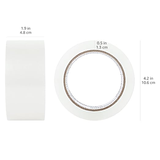 Amazon Basics Packaging Tape for Shipping, Moving and Storing, 1.88 in x 54.6 - Image 5