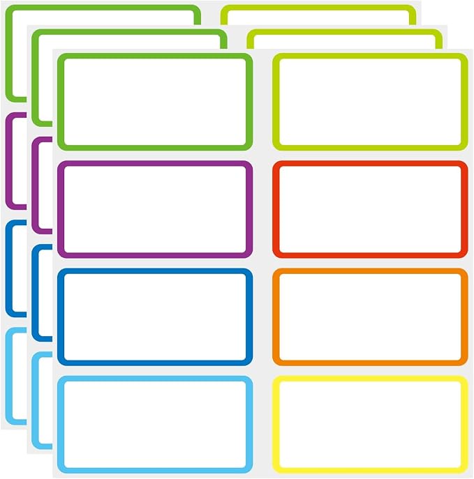 Reusable Dry Erase Labels Sticky Notes by SVNOOC