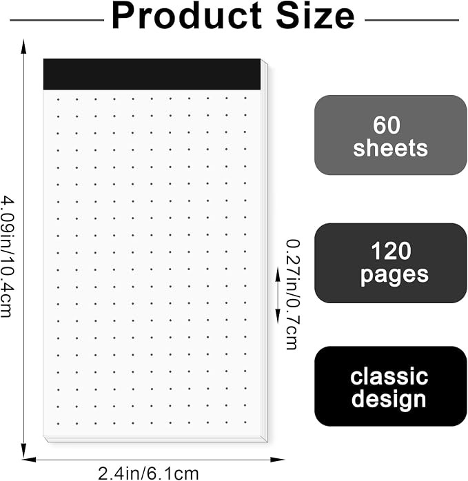 amassan Metal Pocket Notebook, Small Pocket Notepad Aluminum Note Case - Image 3