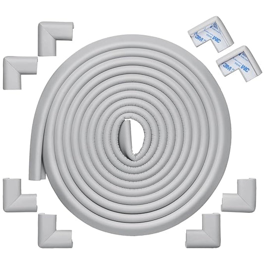 Roving Cove HeftyFit Edge Corner Protector Baby Proofing, Heavy-Duty, Soft NBR by RovingCove