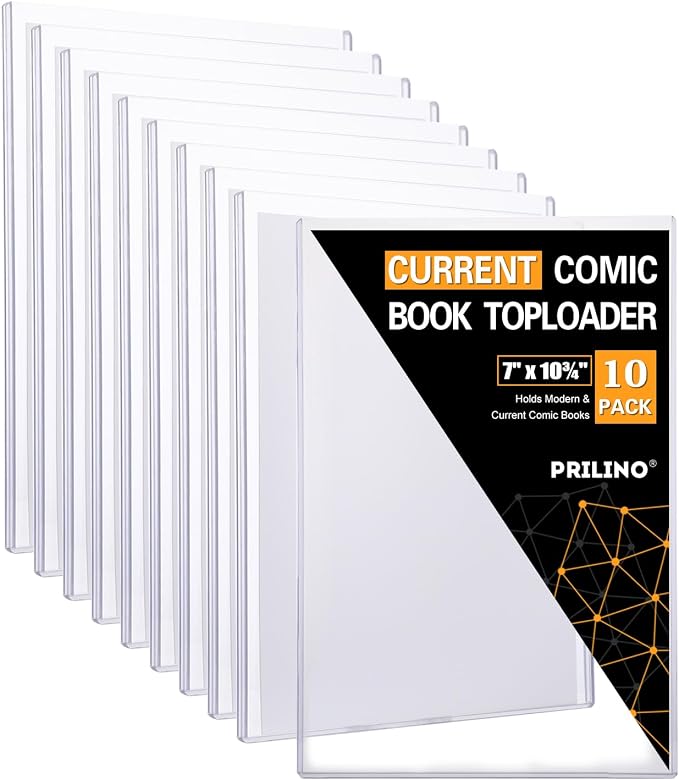 10ct Current Comic Book Toploaders by Unknown
