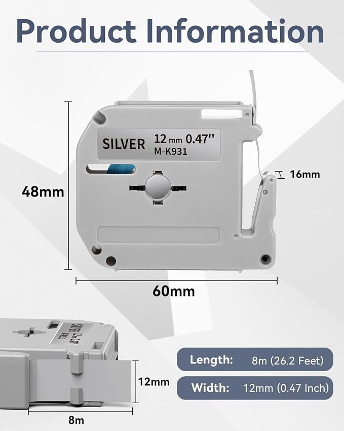 Anycolor M-931 Label Tape Replacement - Image 3
