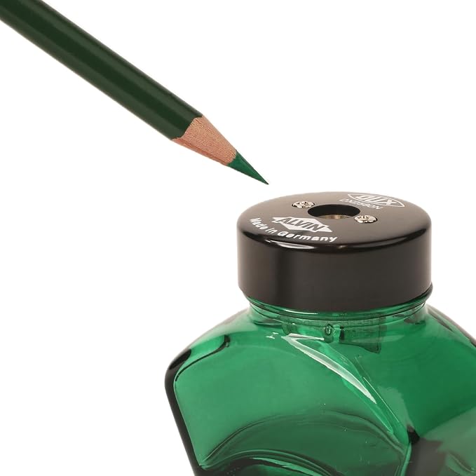 Glass Inkwell Pencil Sharpener by ALVIN - Image 2