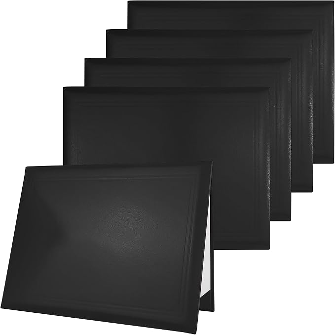 GraduatePro 5 Pack Diploma Cover 8.5x11 Certificate Document Presentation by GraduatePro%C2%AE