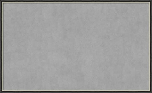 Amanti Art Black Framed Magnetic Board 25x41 Large Vision Board by AmantiArt