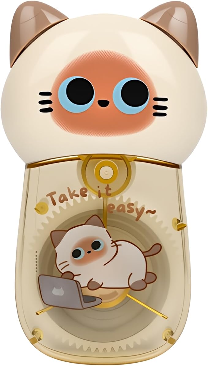 Cute Cat White Correction Tape Kawaii Extra-Long Correction Tape – 98ft Each by Unknown