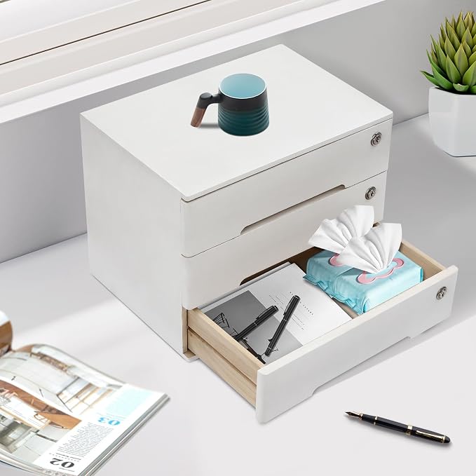 Wooden Desktop Storage Box - Image 6