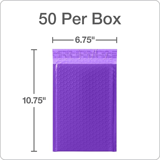 Quality Park Bubble Mailers, 6 x 9, Padded Envelopes, Shipping Bags, Water - Image 7