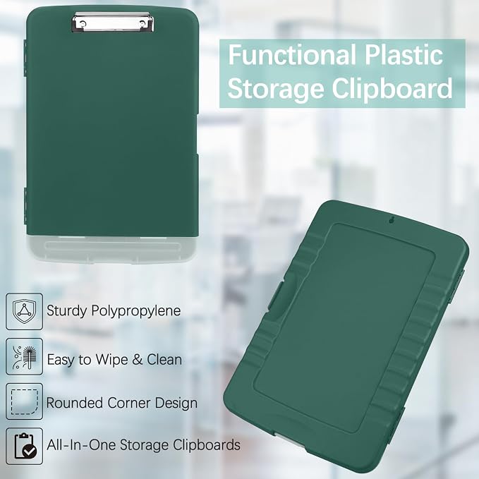 Meiikun Plastic Storage Clipboard, Clipboards - Image 6