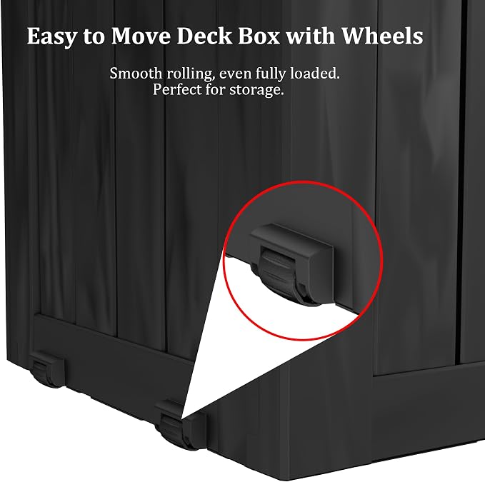 Decksplore 75 Gallon Outdoor Storage Box - Image 2
